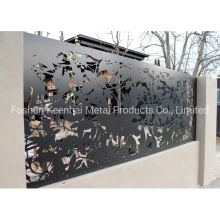 Laser Cutting Decorative Perforated Sheet Metal Garden Fence